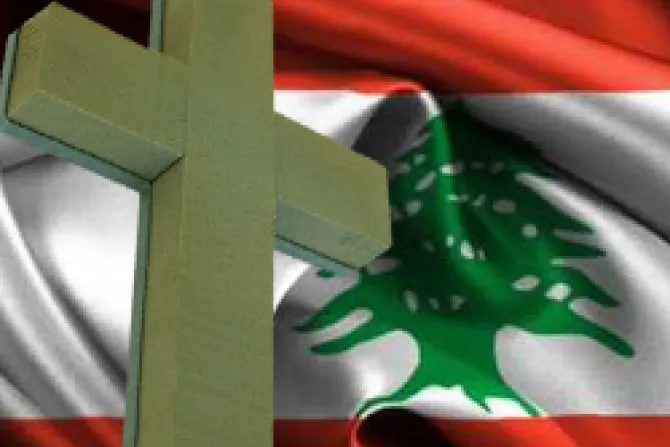 Inauguran cruz luminosa más grande del mundo en Líbano