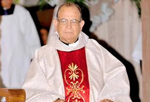 Padre Enrique Martínez Domínguez. Foto: Gerardo Aguirre/El Heraldo de Chihuahua