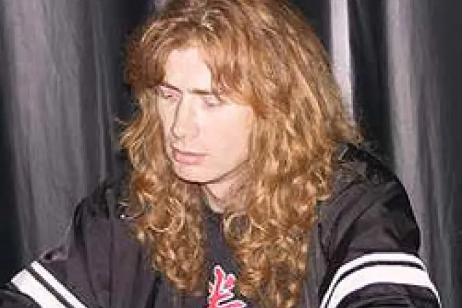 "Cristianismo me salvó", confiesa vocalista de Megadeth