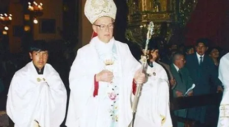 Perú: Falleció Mons. William Molloy, Obispo emérito de Huancavelica
