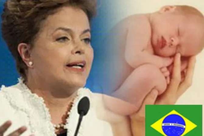 Rousseff defiende despenalización del aborto en Brasil con falsas cifras