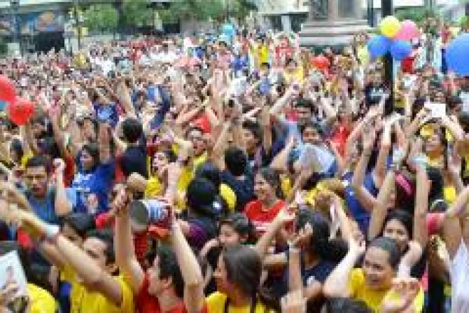 Ecuatorianos dicen sí a la vida y no al aborto en alegre manifestación