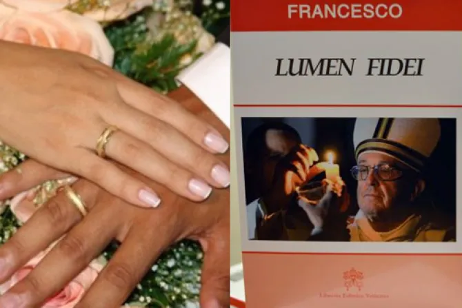 Lumen Fidei no cambia definición de matrimonio, señalan obispos españoles