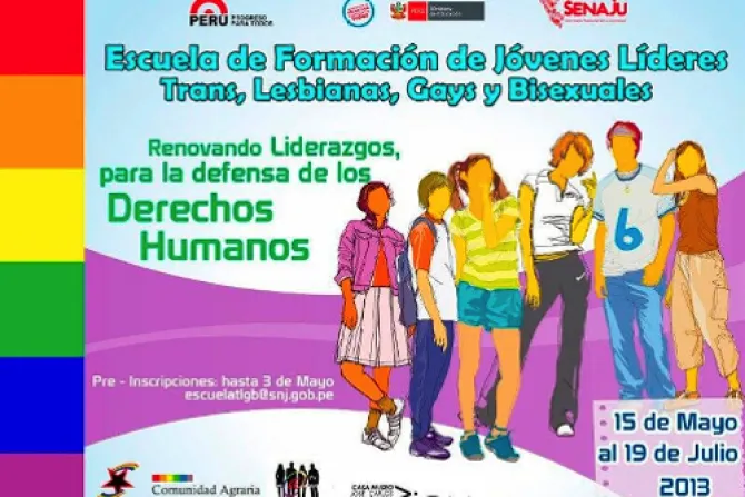 Perú: Gobierno financia capacitación de jóvenes líderes de lobby gay
