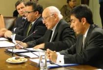 Mons. Ricardo Ezzati ante comisión investigadora. Foto: Arzobispado de Santiago