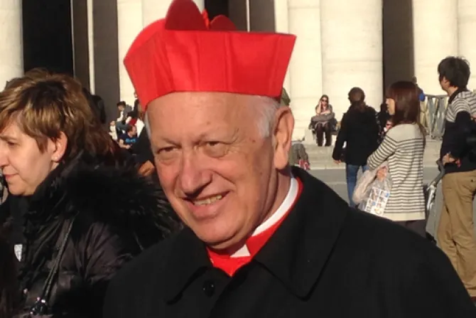 Cardenal Ezzati: Estoy feliz de colaborar con el Papa en el servicio a la Iglesia