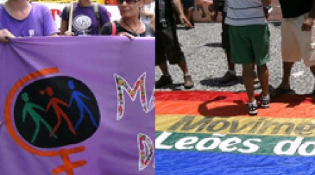 Grupos radicales aprovechan marcha catu00f3lica para promover aborto en Brasil