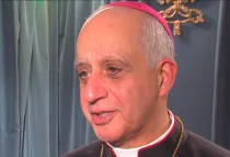 Mons. Rino Fisichella, Presidente del Pontificio Consejo para la promociòn de la Nueva Evangelización (Foto ACI Prensa)