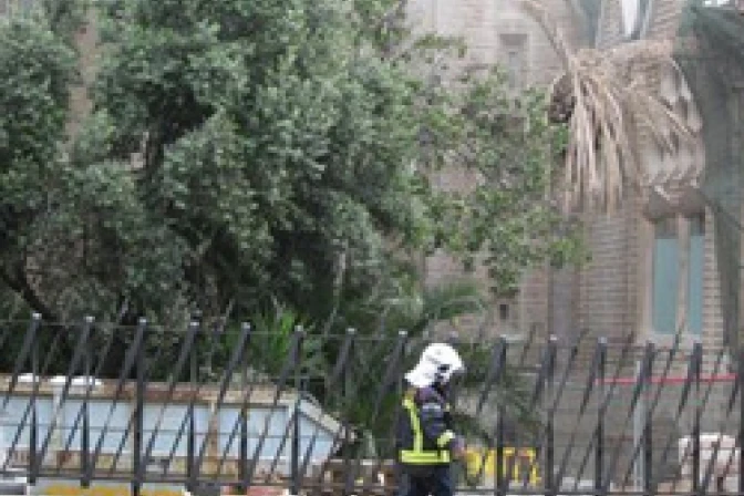 Detienen a hombre que inició incendio en la Sagrada Familia