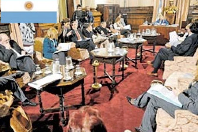 Rotundo no de la Iglesia a "matrimonio homosexual" en Argentina