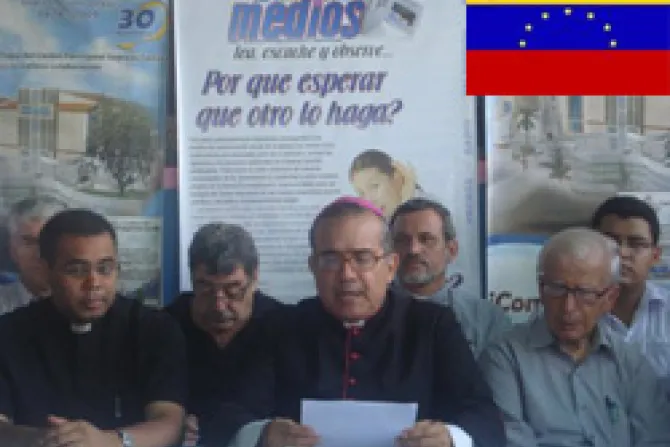Amor y perdón son única salida a violencia en Venezuela, dice Obispo