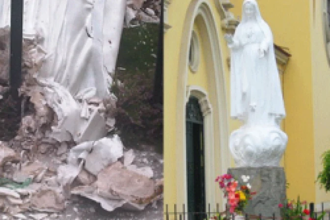 Cardenal Cipriani lamenta destrucción de imágenes de la Virgen María en Lima