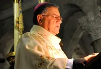 Patriarca latino de Jerusalén, Fouad Twal.