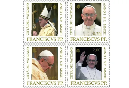 Sellos dedicados al Papa Francisco. Foto: News.va?w=200&h=150