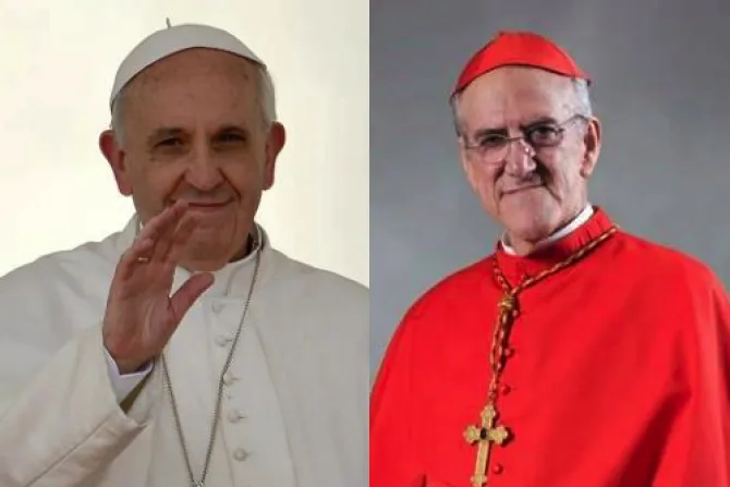 El Papa visita a Cardenal Lozano Barragán en clínica de Roma