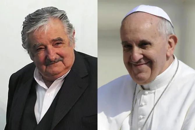 El Papa Francisco recibió al presidente de Uruguay
