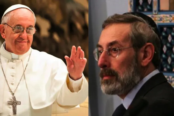 El Papa al rabino de Roma: Espero contribuir al diálogo entre católicos y judíos a partir del Vaticano II