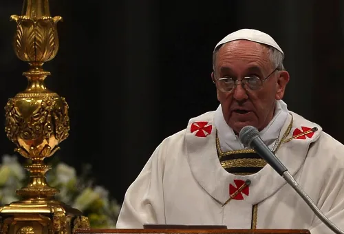 Papa Francisco en Vigilia Pascual. Foto: News.va?w=200&h=150