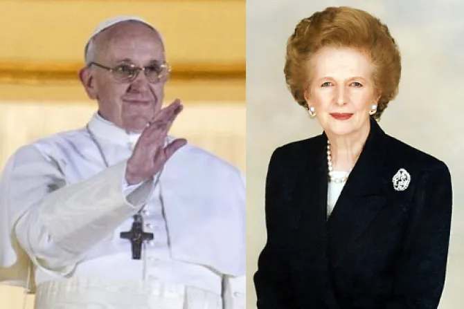 El Papa Francisco expresa sus condolencias por muerte de Margaret Thatcher