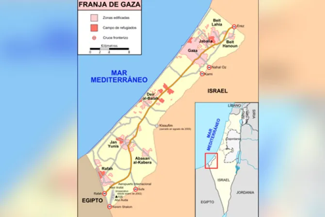 Atentado contra la iglesia católica en la franja de Gaza