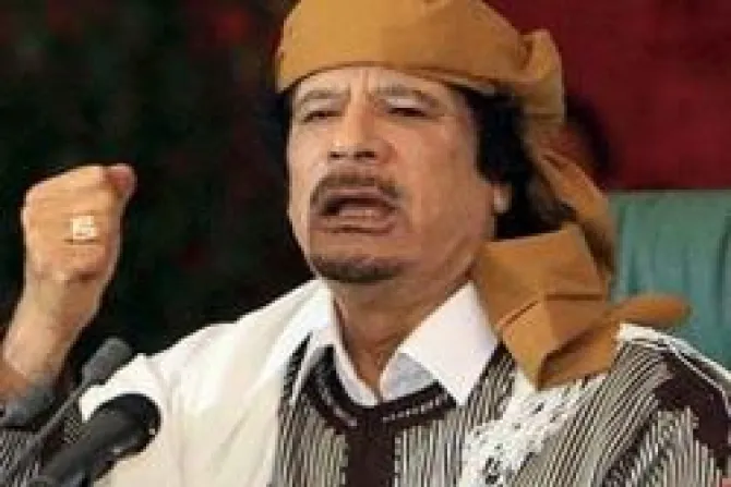 Vaticano: Muerte de Gadafi obliga a reflexión sobre sistemas que no respetan al hombre