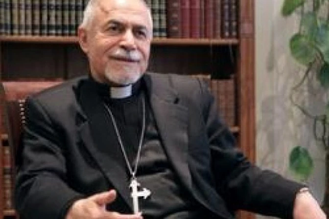 Arzobispo saliente en Irak pide libertad y seguridad para católicos