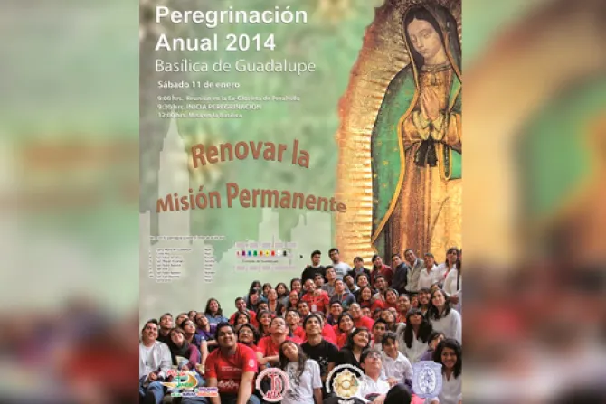 Arzobispo de México presidirá peregrinación anual a Santuario de Guadalupe