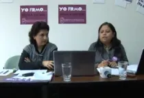 Rossina Guerrero de Promsex y María Ysabel Cedano de Demus
