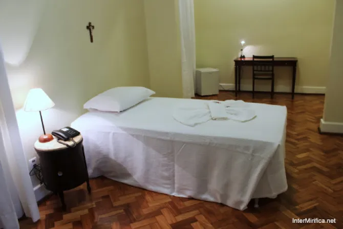 Esta es la habitación del Papa Francisco en la Jornada Mundial de la Juventud en Río