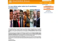 Captura de pantalla del sitio web HazteOu00edr Chile