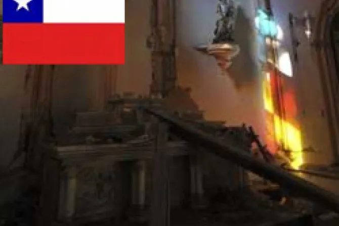 La Iglesia en Chile llora por templos perdidos