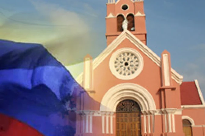 Desconocidos queman iglesia en Bogotá en aparente rito satánico