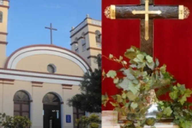Restauran emblemática iglesia católica en Cuba donde se guarda una cruz de Colón