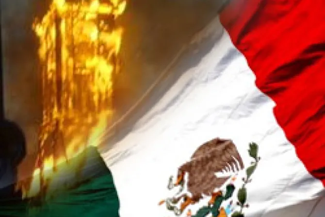 Criminales incendian en Pascua parroquia en Chihuahua, México