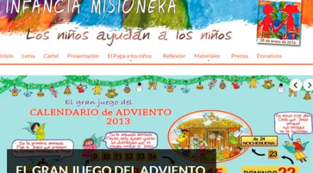 Obras Misionales Pontificias estrena web de Infancia misionera