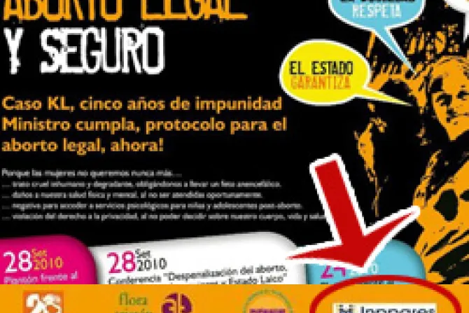 Congresista peruana niega apoyo al aborto