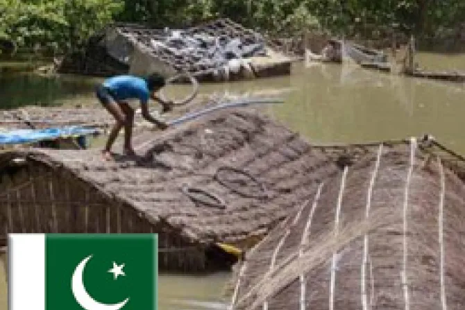 Caritas ayuda a damnificados por inundaciones en Pakistán