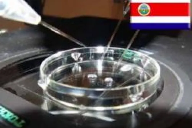 Costa Rica rechaza ley de fecundación in vitro