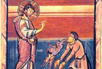 Cristo haciendo un exorcismo. Foto: Enciclopedia Católica