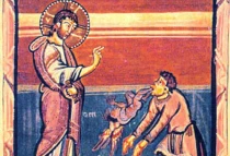 Cristo haciendo un exorcismo. Foto: Enciclopedia Catu00f3lica