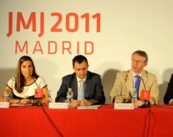 Foto de la conferencia de prensa de presentación