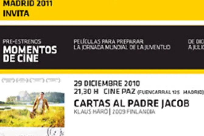 Ciclo de cine será parte de preparativos para JMJ Madrid 2011