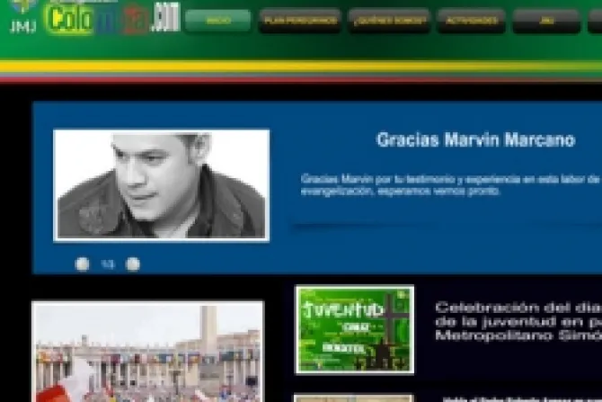 Colombia lanza sitio web para JMJ Río 2013