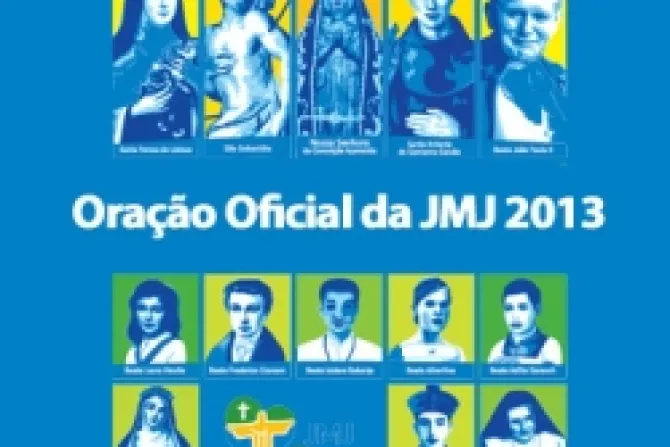 Presentan oración oficial de JMJ Río 2013