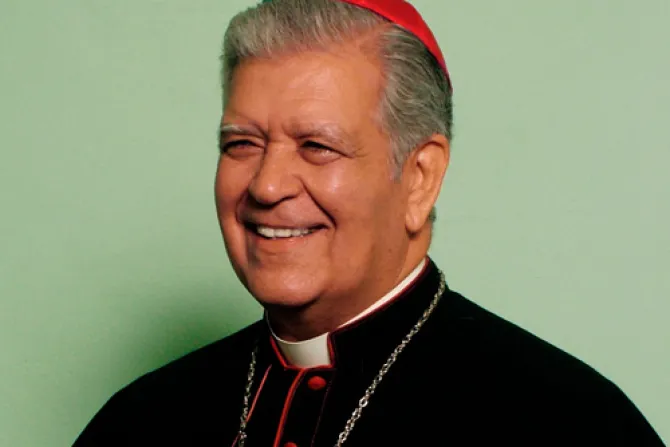 La paz sólo se consigue por el camino del bien y del amor, recuerda Cardenal Urosa