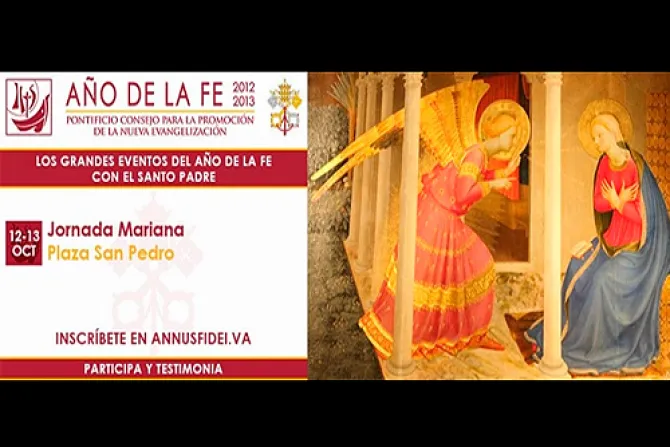 Programa oficial de la Jornada Mariana en la que el Papa consagrará el mundo a Santa María