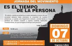 Comunión y Liberación en Perú invita a jornada "Es el tiempo de la persona"