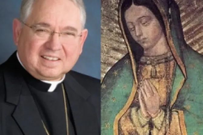 Virgen de Guadalupe alienta nueva evangelización, afirma Mons. Gómez