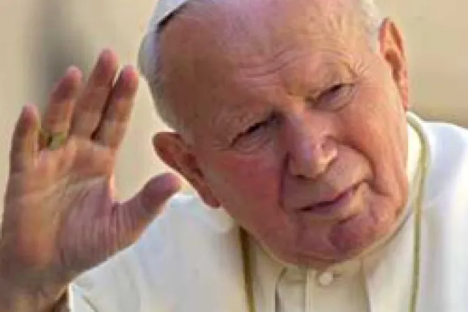 Juan Pablo II pronunciaba las palabras de Dios con su vida