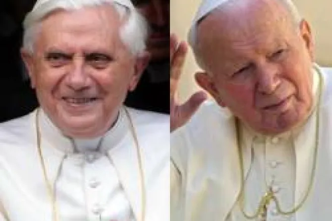 Presentan libro con mensajes de Juan Pablo II y Benedicto XVI a jóvenes